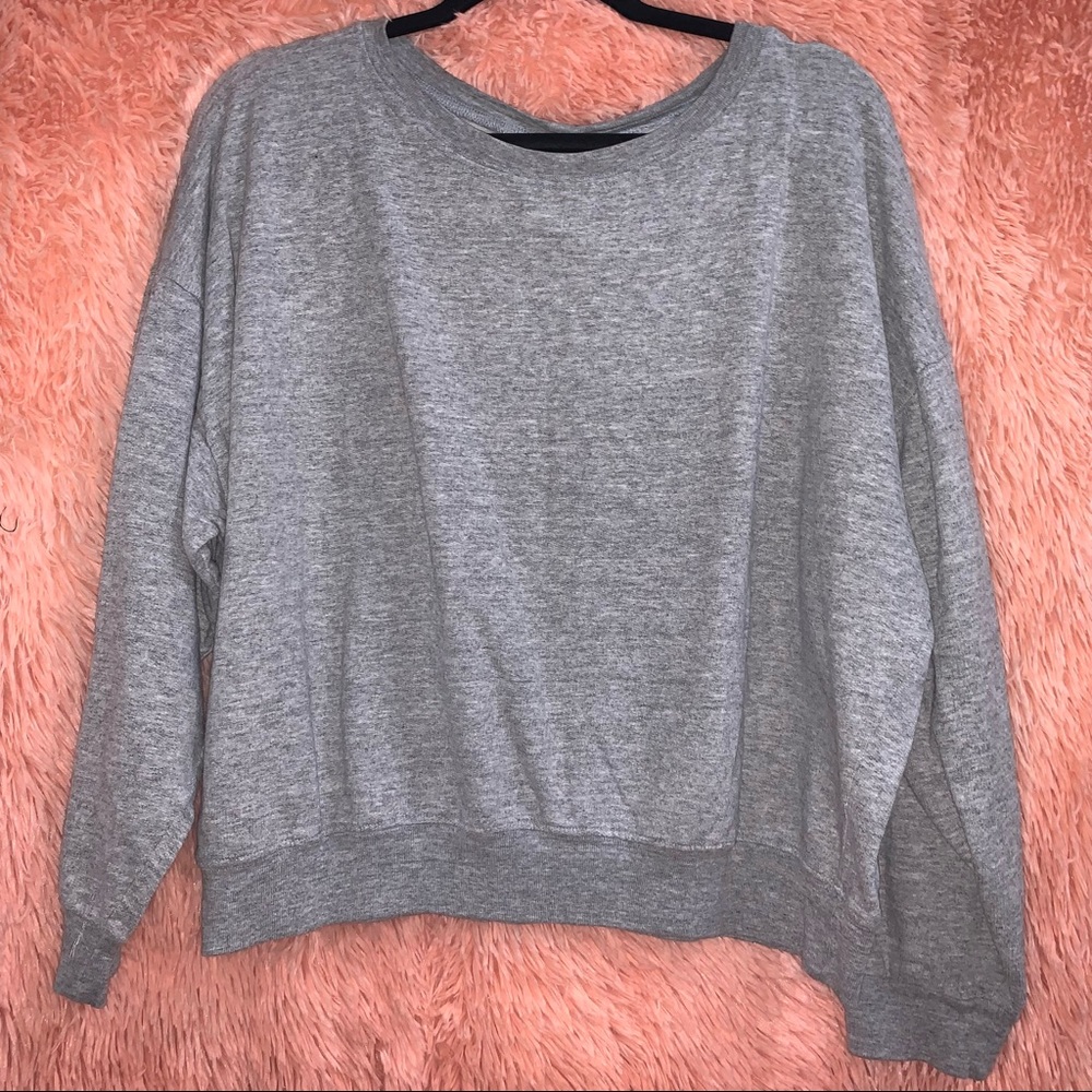 New York laundry Light Gray Crewneck